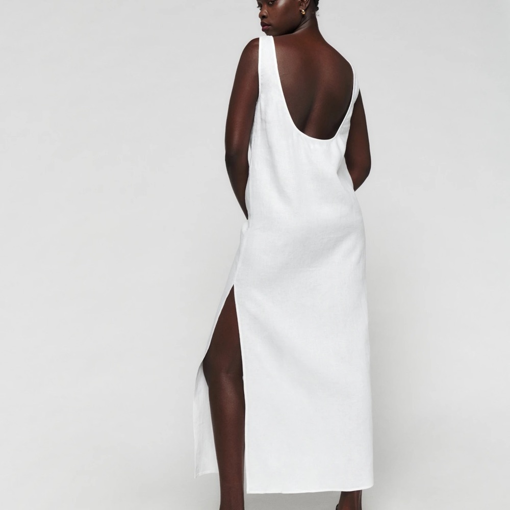 Reformation Marcie Linen dress